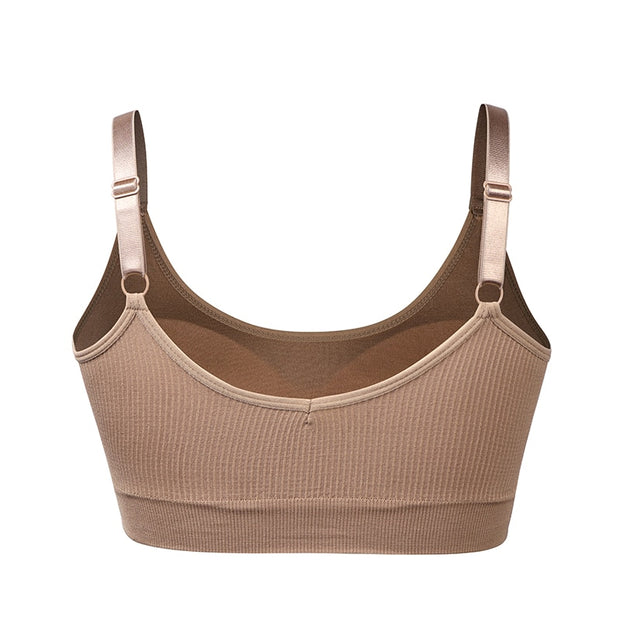 Breathable Wirefree Adjustable Padded Sport Bras