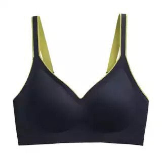 Fashion New Design Breathable Colorful Seamless Push Up Latex Bra