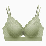 Comfortable Adjusted Push Up Seamless Wire Free Bra Set