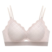 Comfortable Adjusted Push Up Seamless Wire Free Bra Set