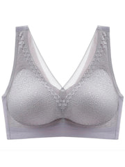 Lace No Steel Ring Seamless Sports Bra